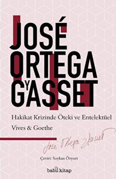 Vorderes Coverbild Hakikat Krizinde Entelektüel ve Öteki Vives-Goethe
