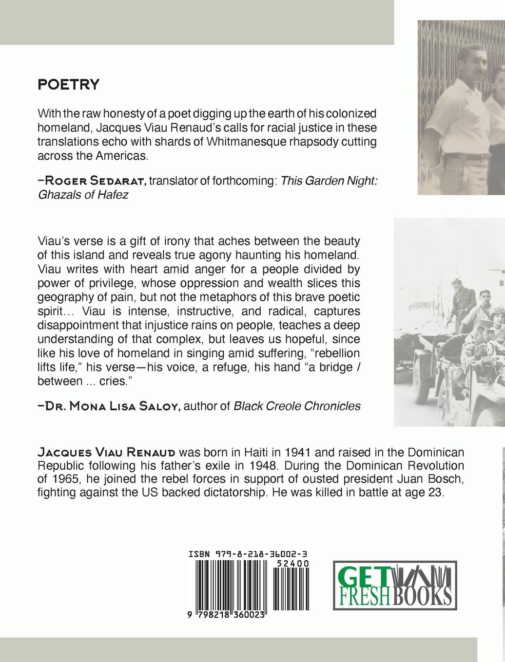 Rückseitencover Poet of One Island