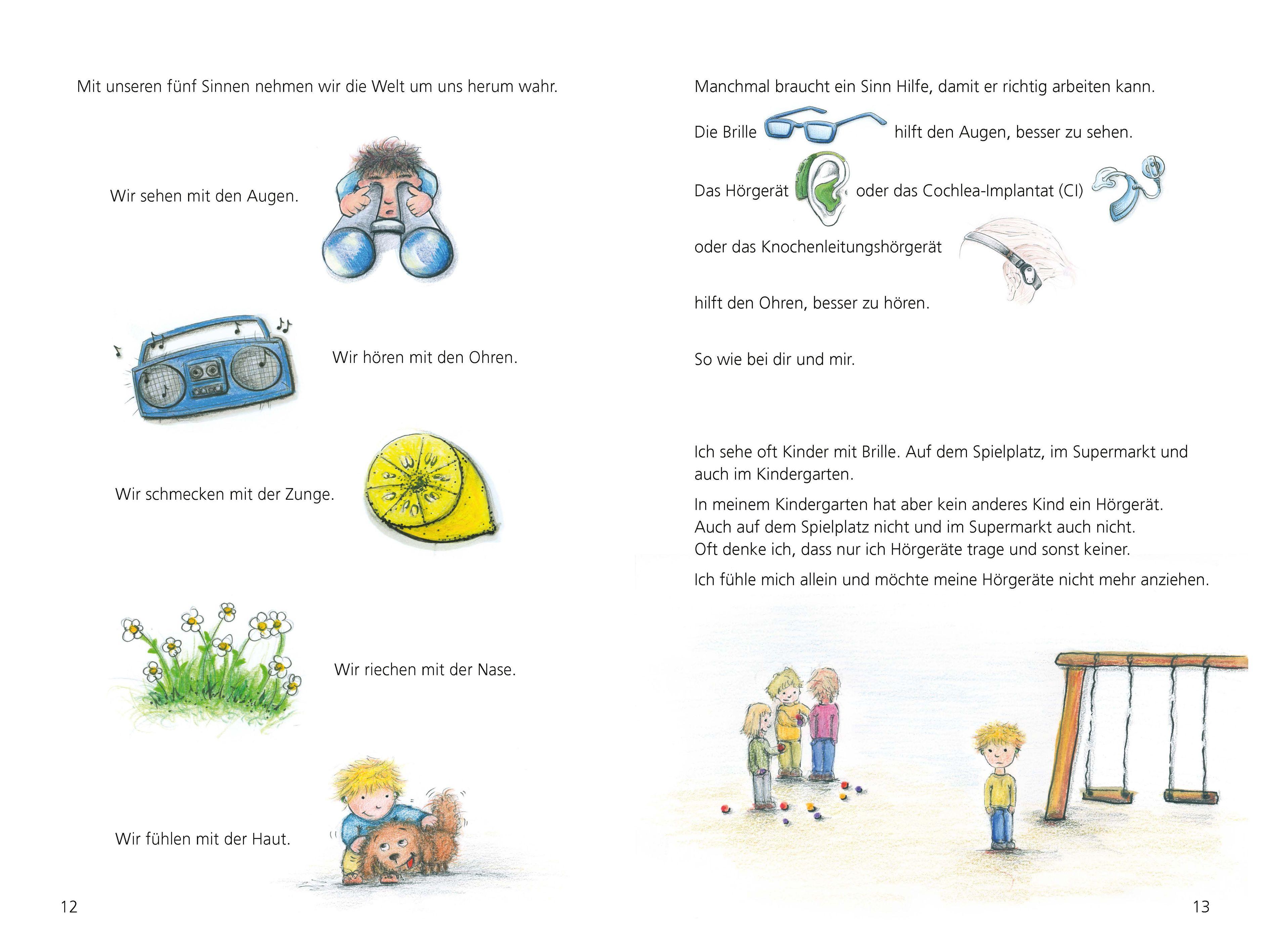 Beispielinhalt (Bild) Stark im Alltag mit Hörgeräten