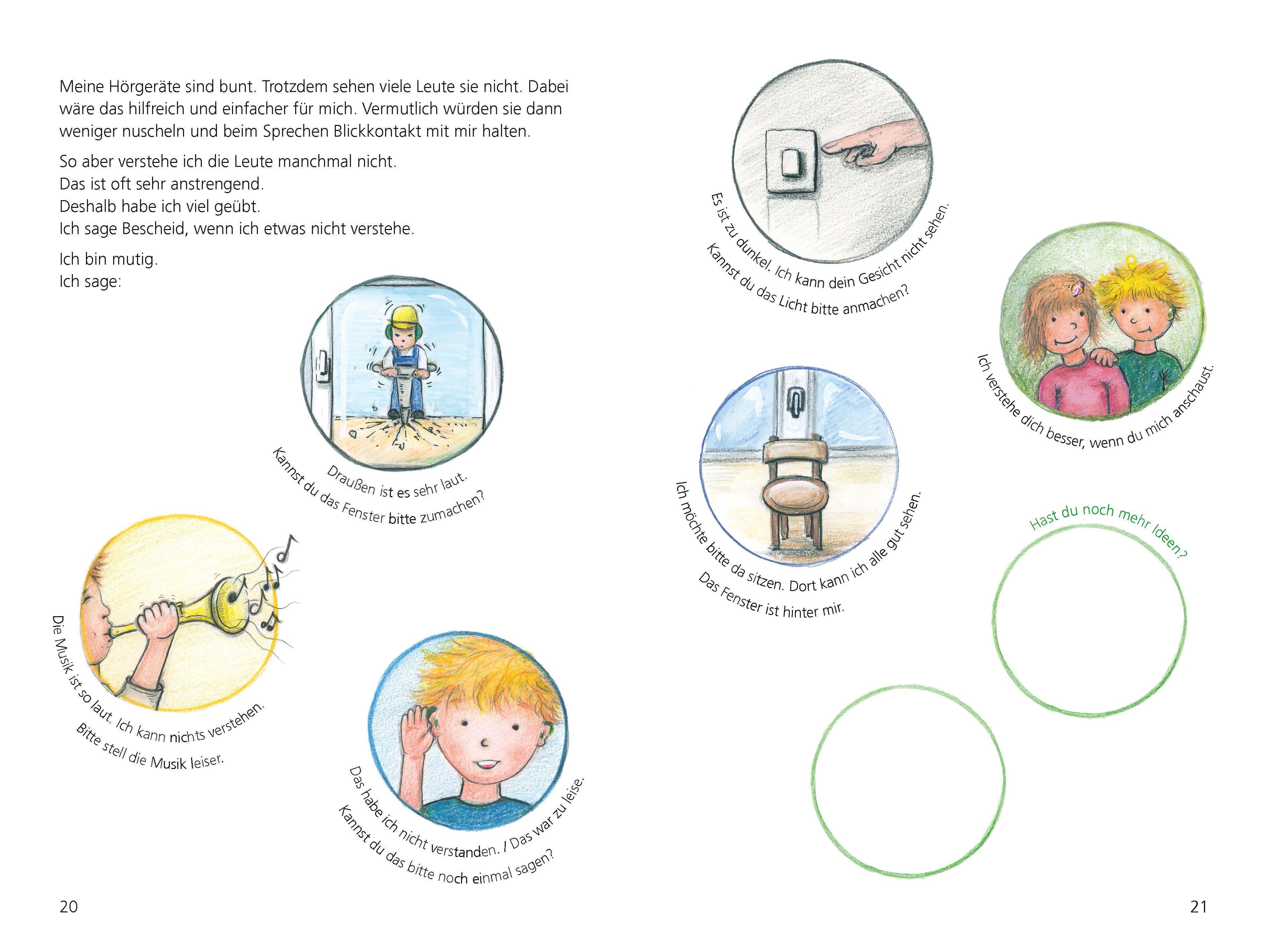 Beispielinhalt (Bild) Stark im Alltag mit Hörgeräten
