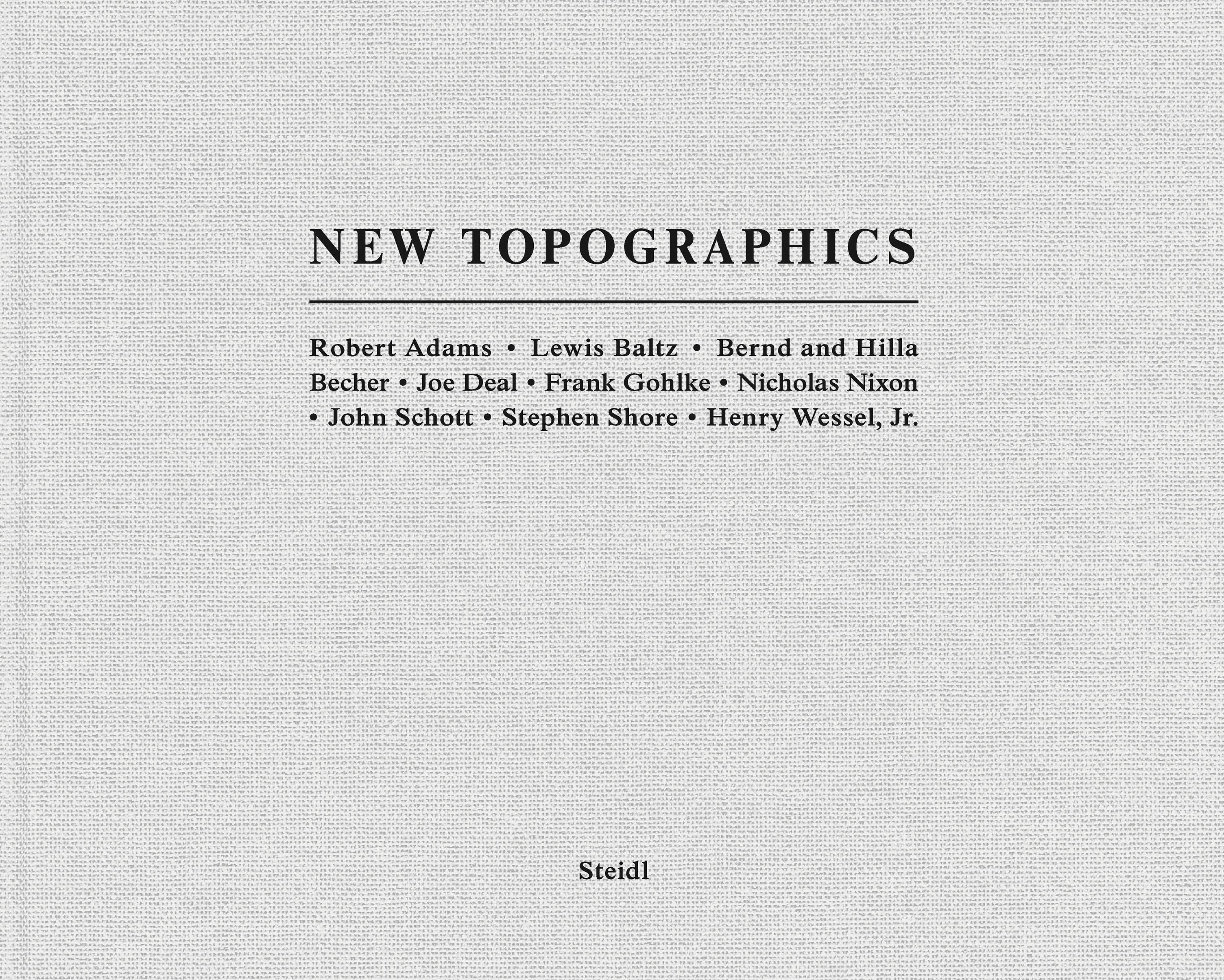 Vorderes Coverbild New Topographics
