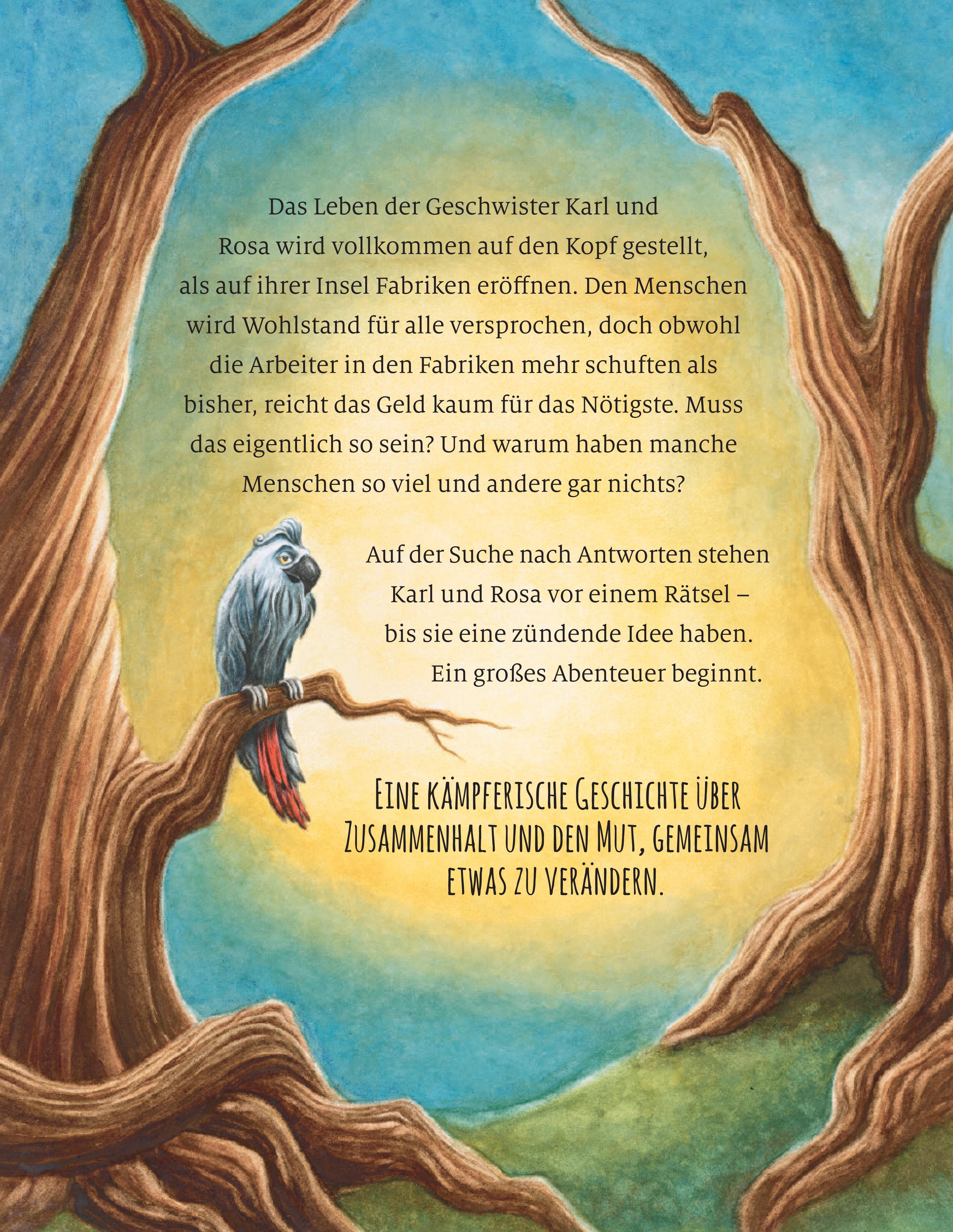 Rückseitencover Die kleinen Holzdiebe und das Rätsel des Juggernaut