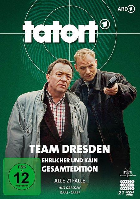 Vorderes Coverbild Tatort - Team Dresden
