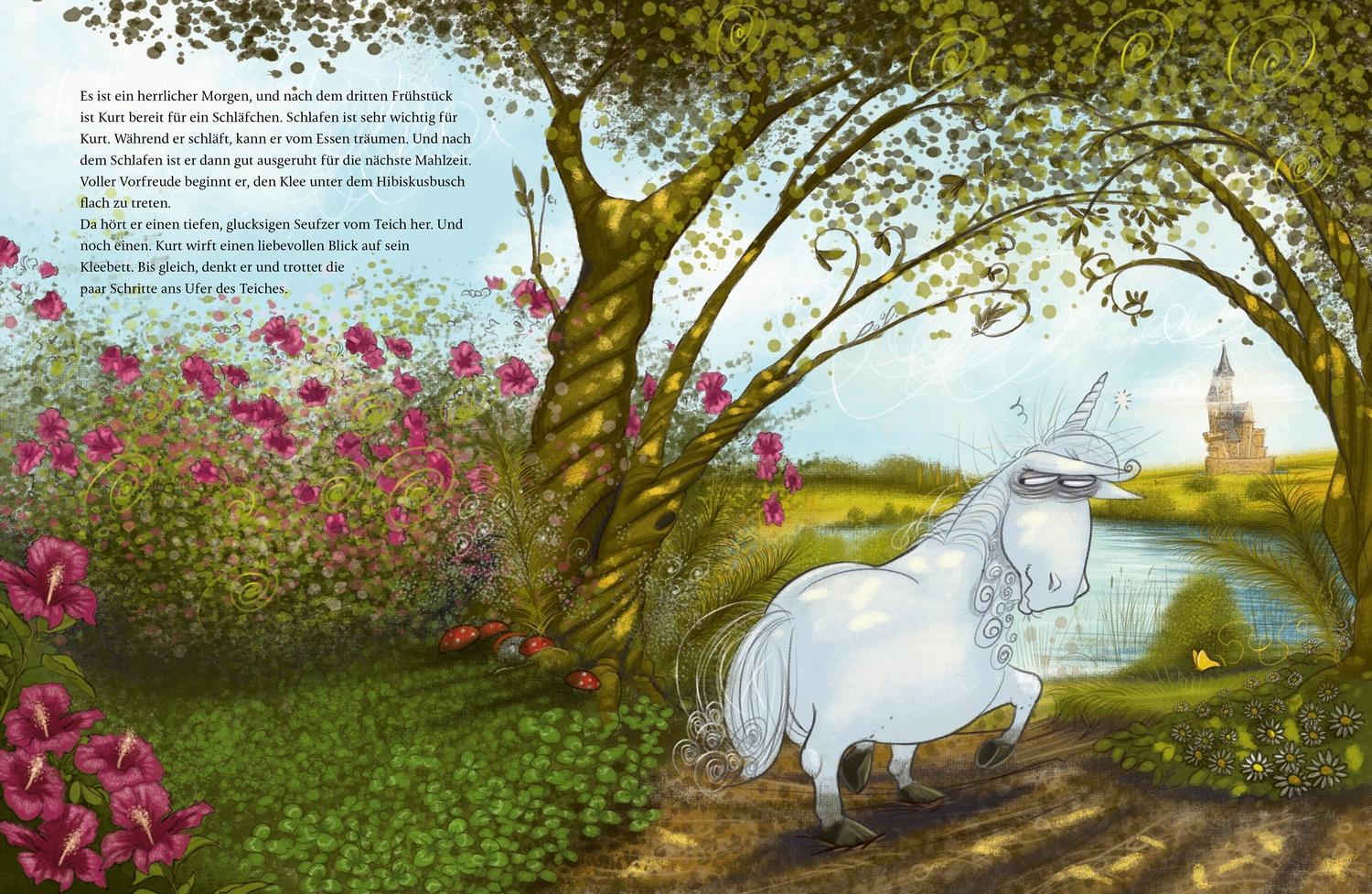 Beispielinhalt (Bild) Kurt, Einhorn wider Willen. Irgendwas ist immer