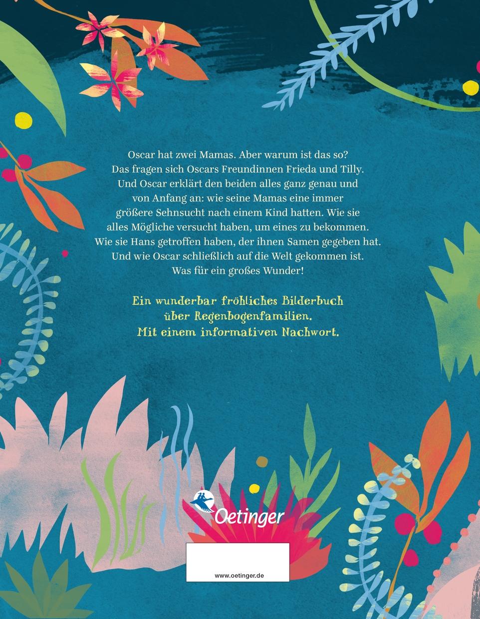 Rückseitencover Zwei Mamas für Oscar