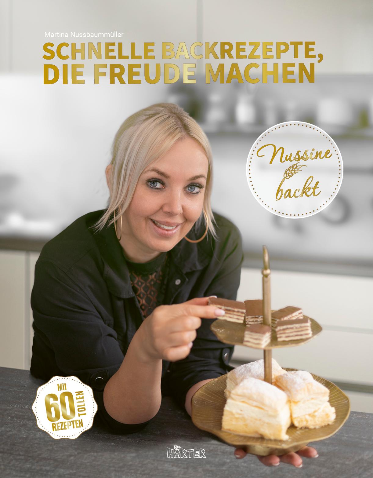 Vorderes Coverbild Nussine backt