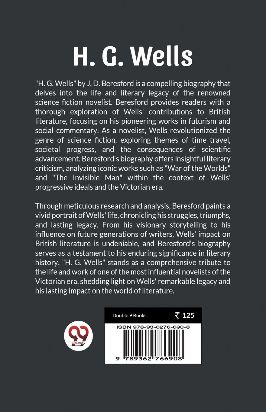 Rückseitencover H. G. Wells