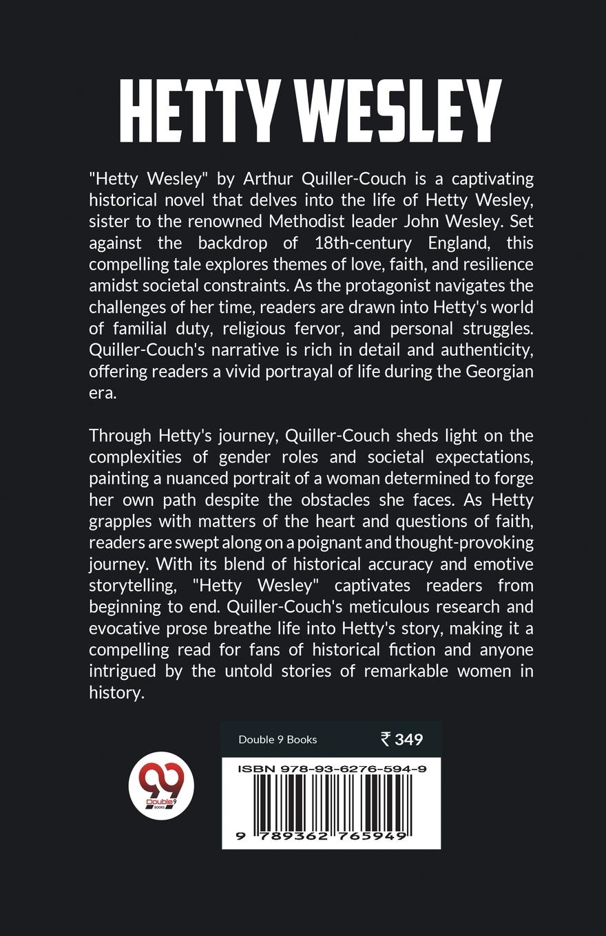 Rückseitencover Hetty Wesley