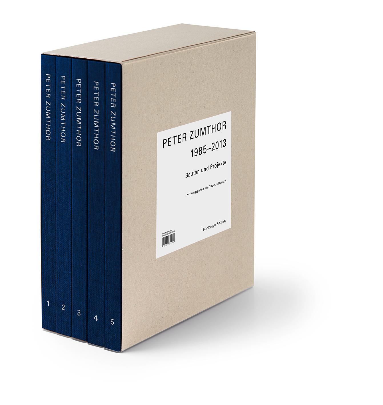 Vorderes Coverbild Peter Zumthor 1985-2013