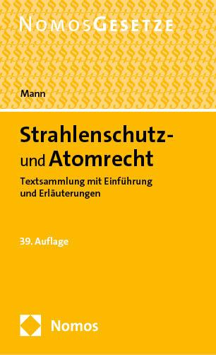 Vorderes Coverbild Strahlenschutz- und Atomrecht