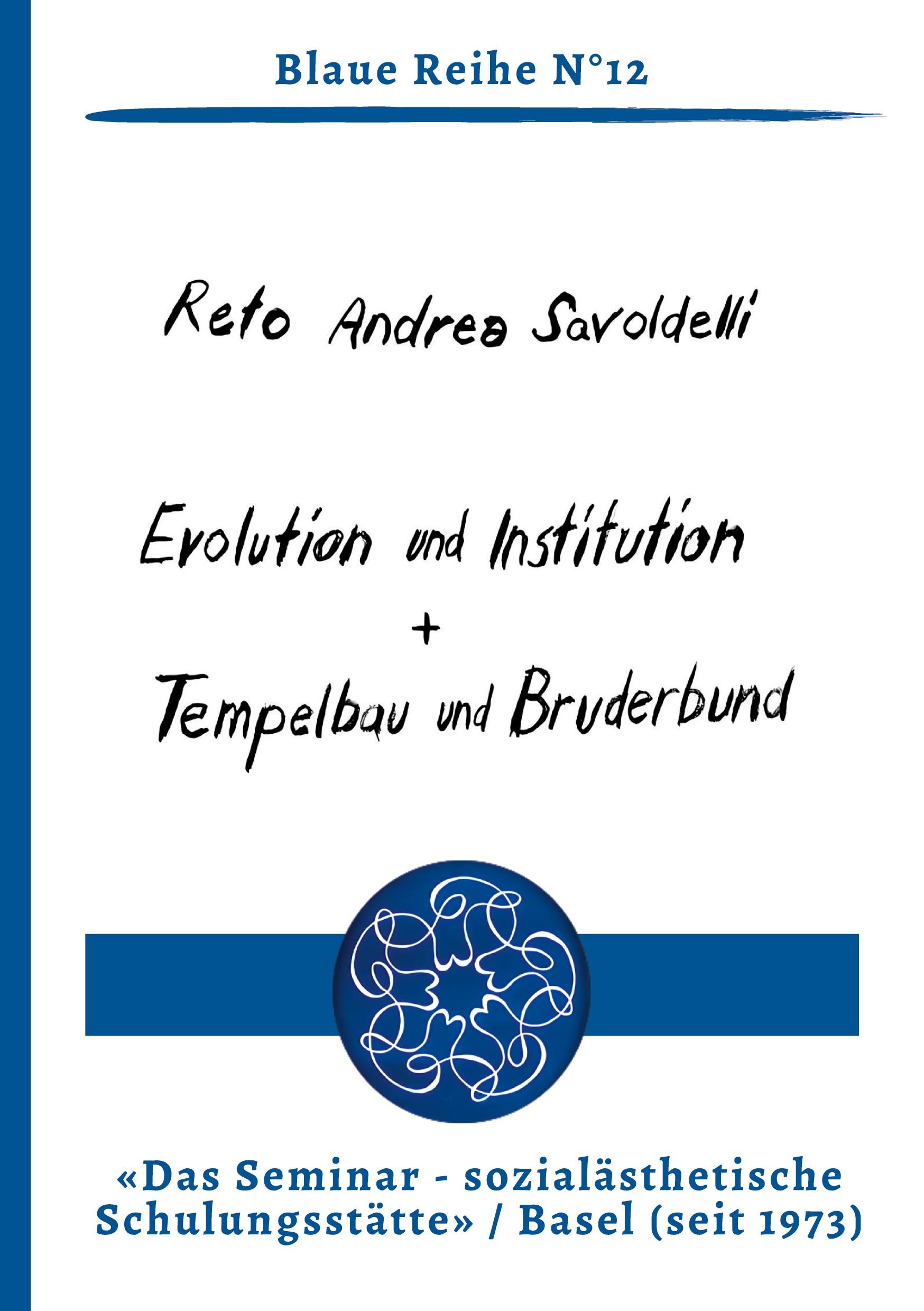 Vorderes Coverbild Evolution und Institution | Tempelbau und Bruderbund