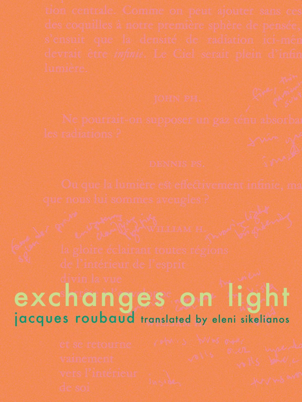 Vorderes Coverbild Exchanges on Light