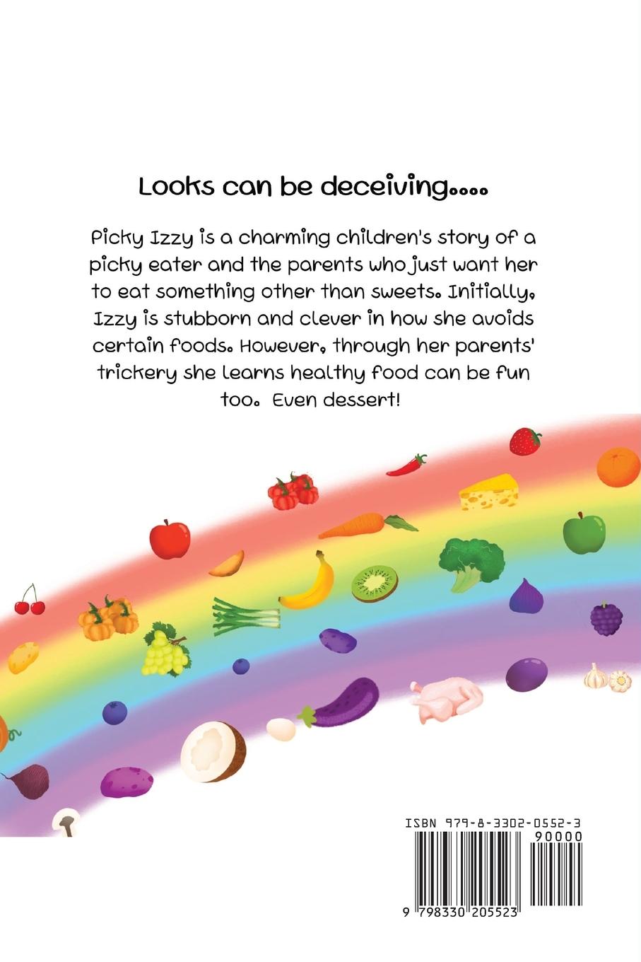 Rückseitencover Picky Izzy Learns to Love Healthy Food