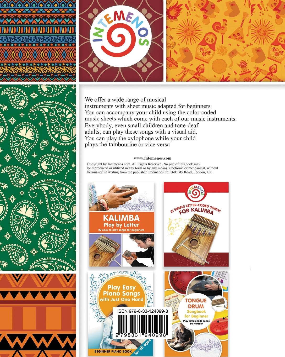 Rückseitencover Tongue Drum 30 Simple Songs - All Over the World