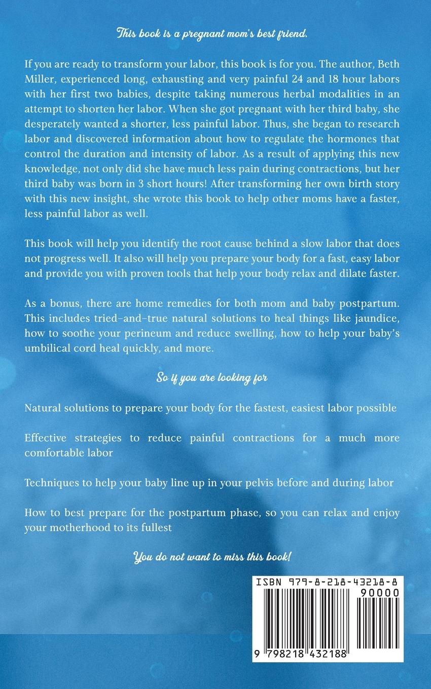 Rückseitencover How to Have a Faster, Less Painful Natural Birth