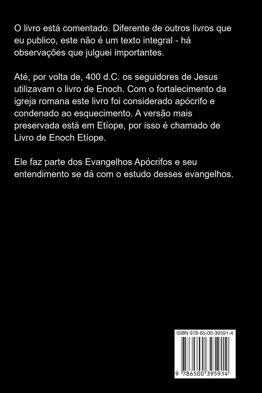 Rückseitencover O Livro De Enoch