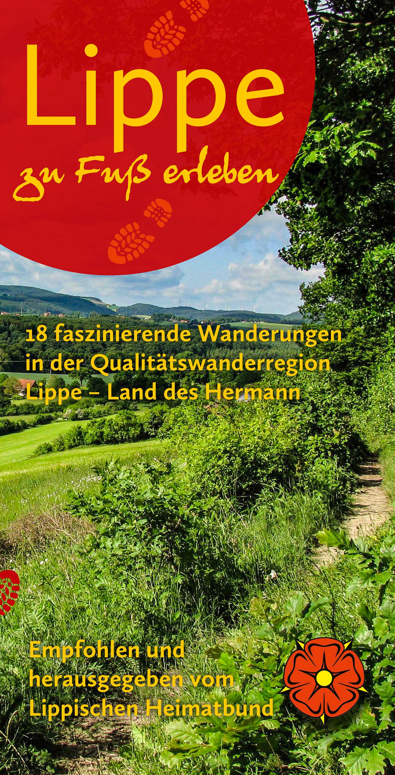 Vorderes Coverbild Lippe zu Fuß erleben