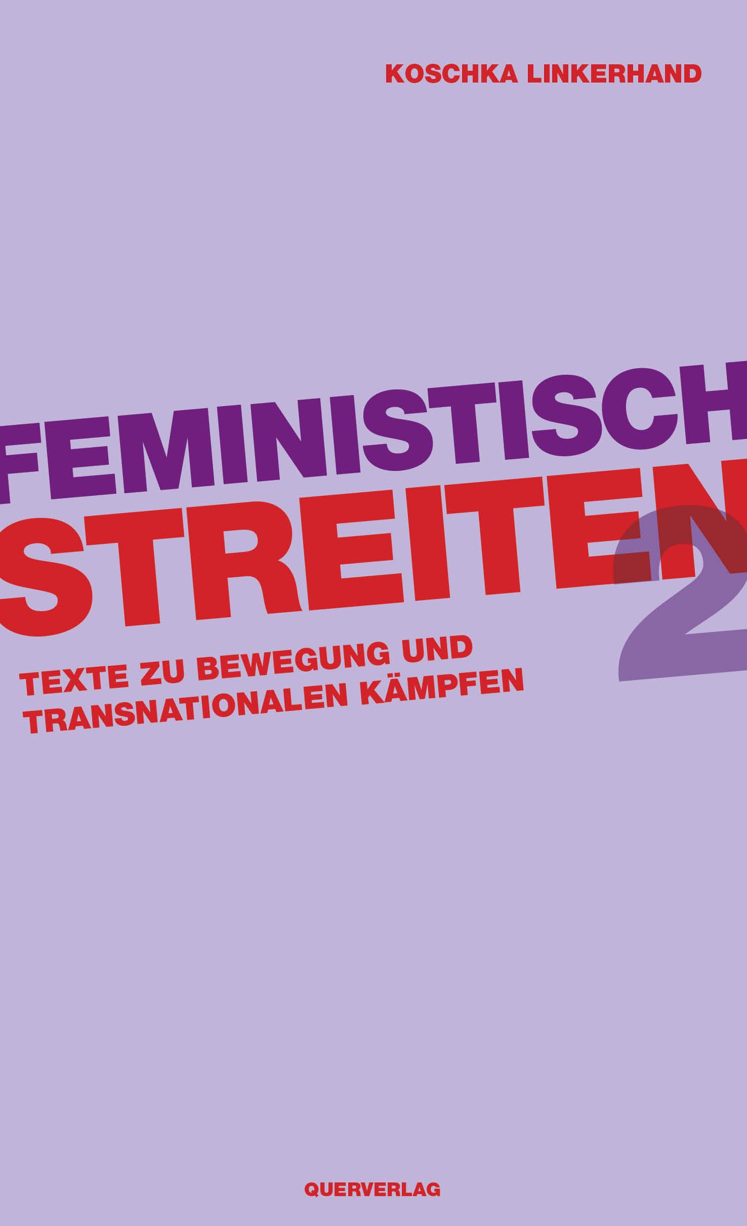 Vorderes Coverbild Feministisch streiten 2