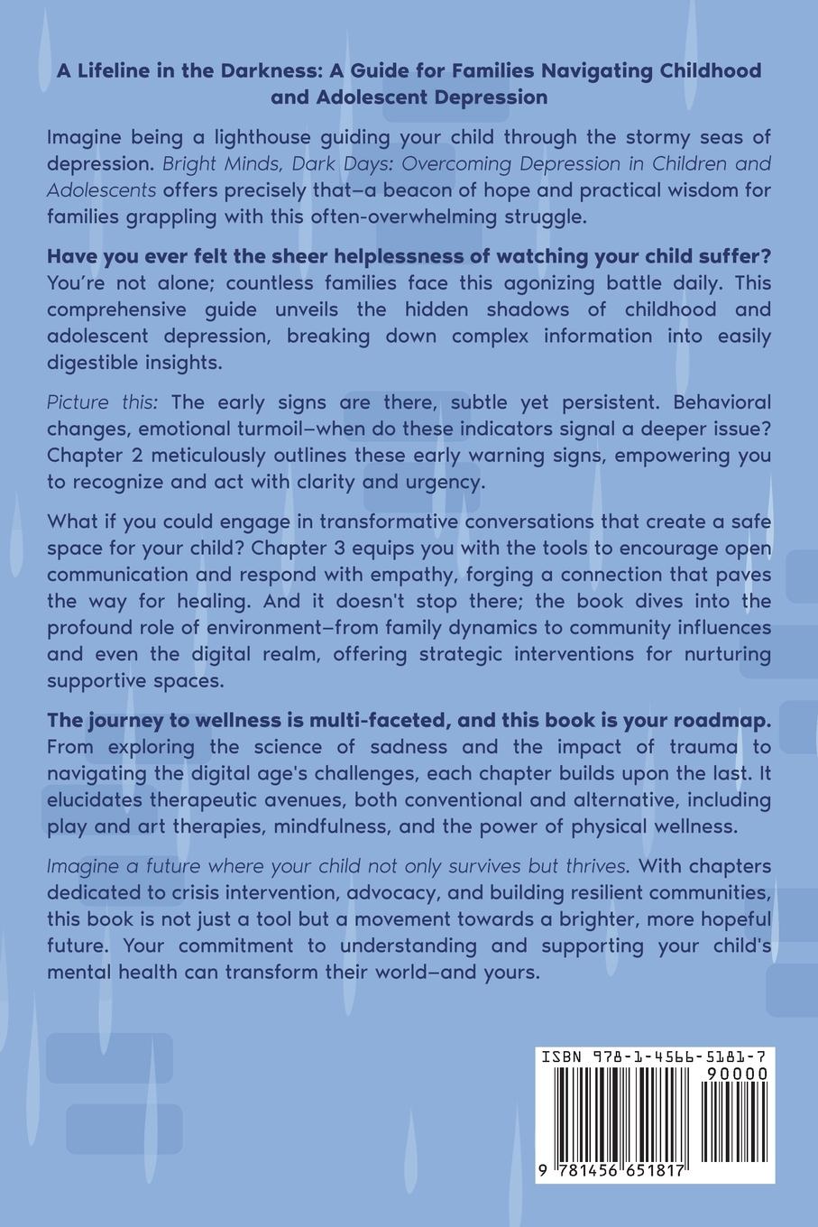 Rückseitencover Bright Minds, Dark Days