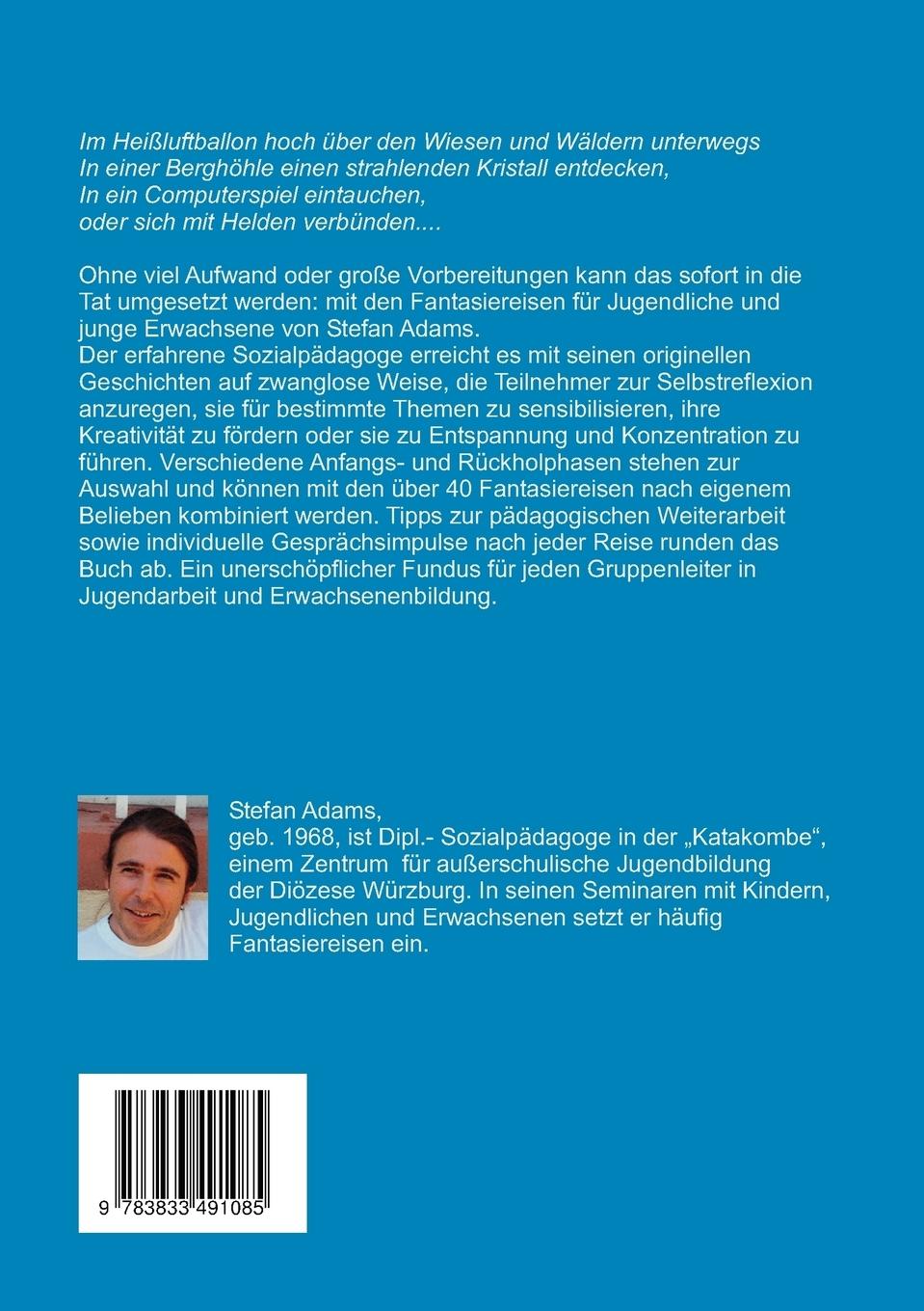 Rückseitencover Fantasiereisen für Jugendliche