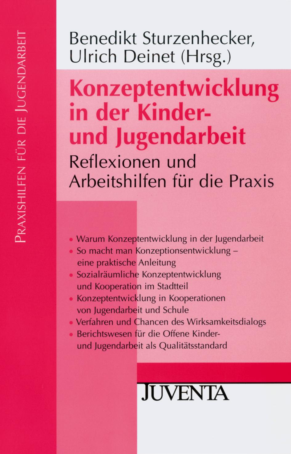 Vorderes Coverbild Konzeptentwicklung in der Kinder- und Jugendarbeit