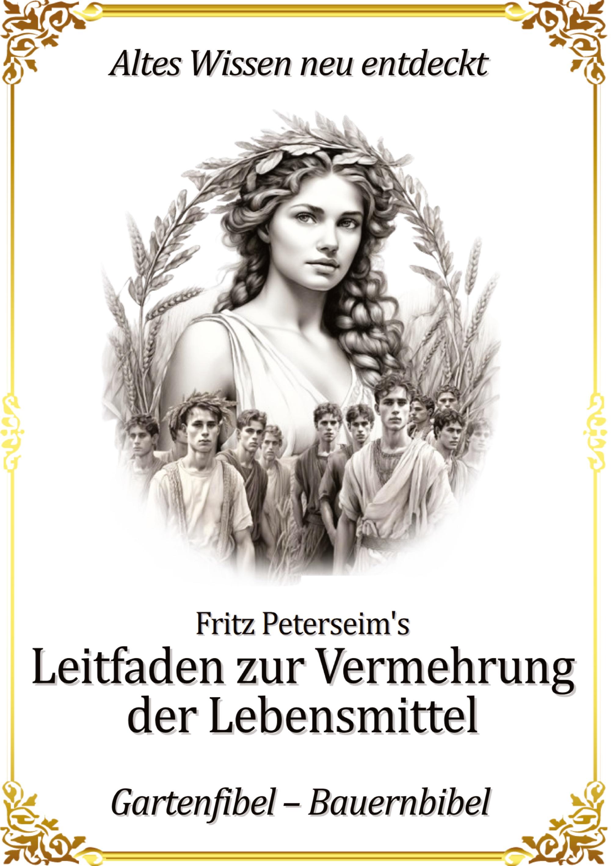 Vorderes Coverbild Fritz Peterseim's Leitfaden zur Vermehrung der Lebensmittel