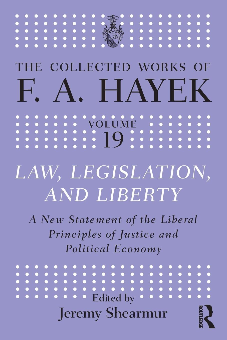 Vorderes Coverbild Law, Legislation, and Liberty