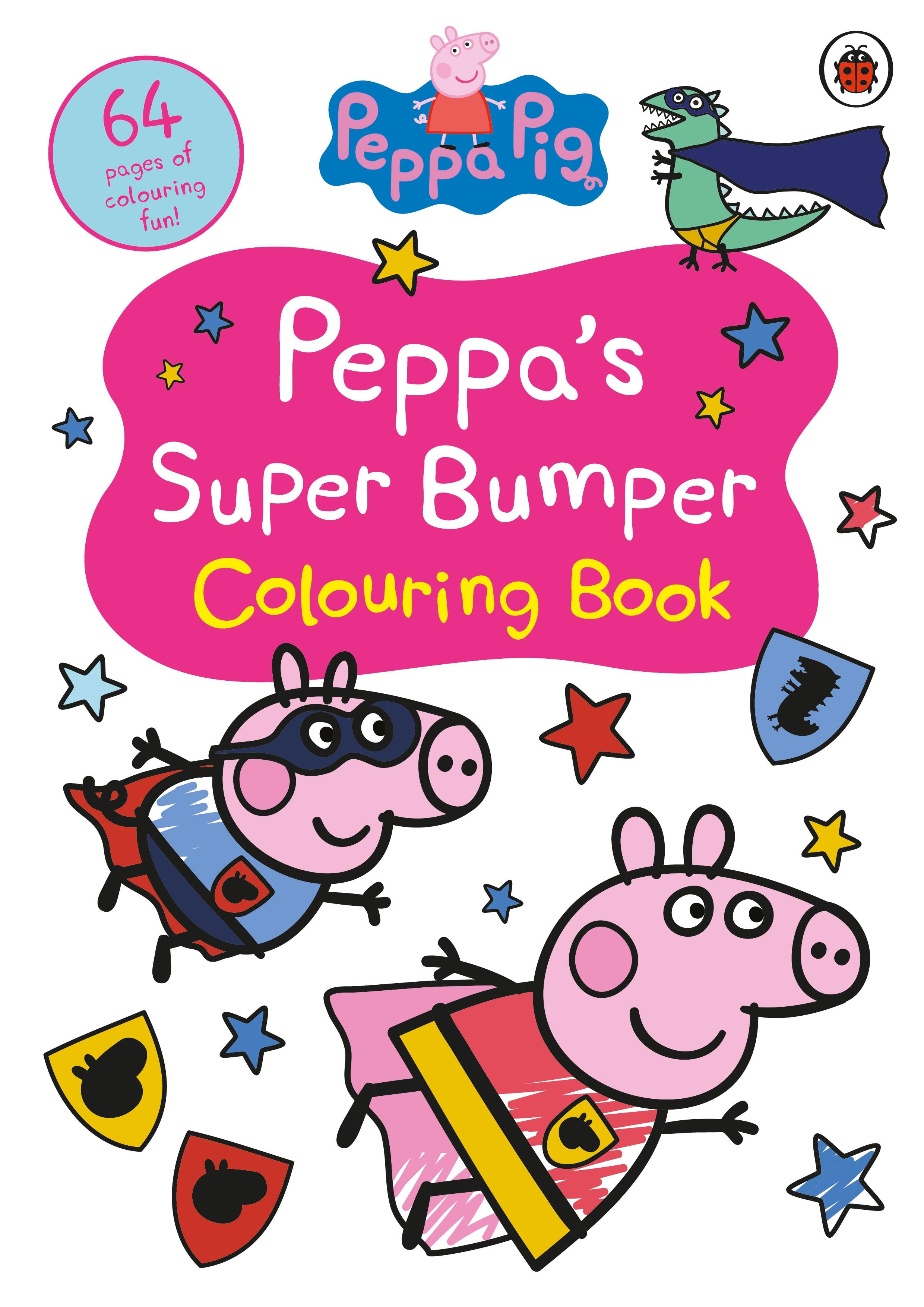 Vorderes Coverbild Peppa Pig: Peppa's Super Bumper Colouring Book