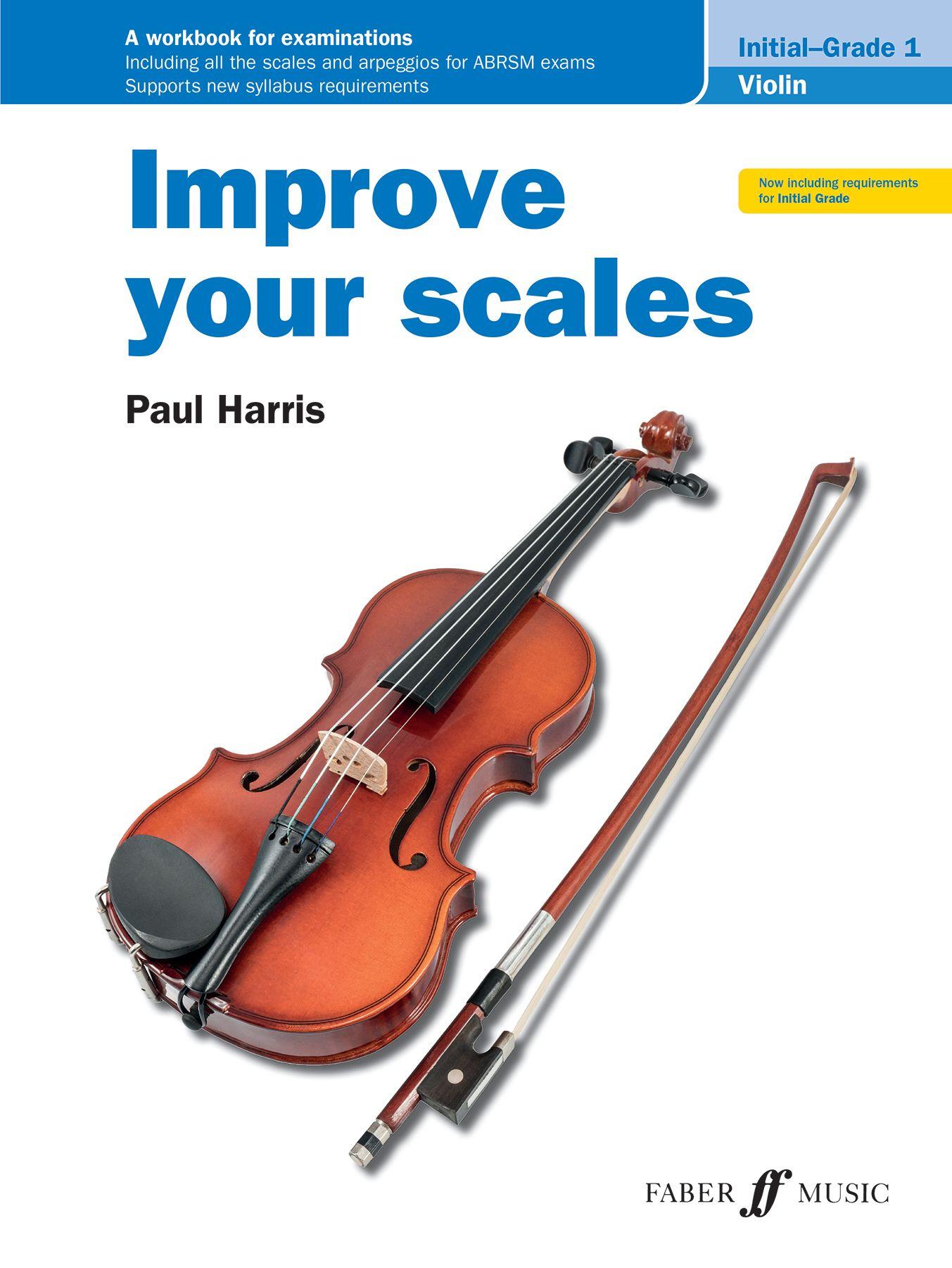Vorderes Coverbild Improve your scales! Violin Initial and Grade 1