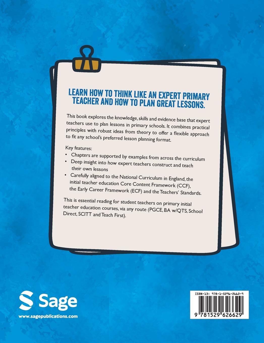 Rückseitencover How to Plan Primary Lessons