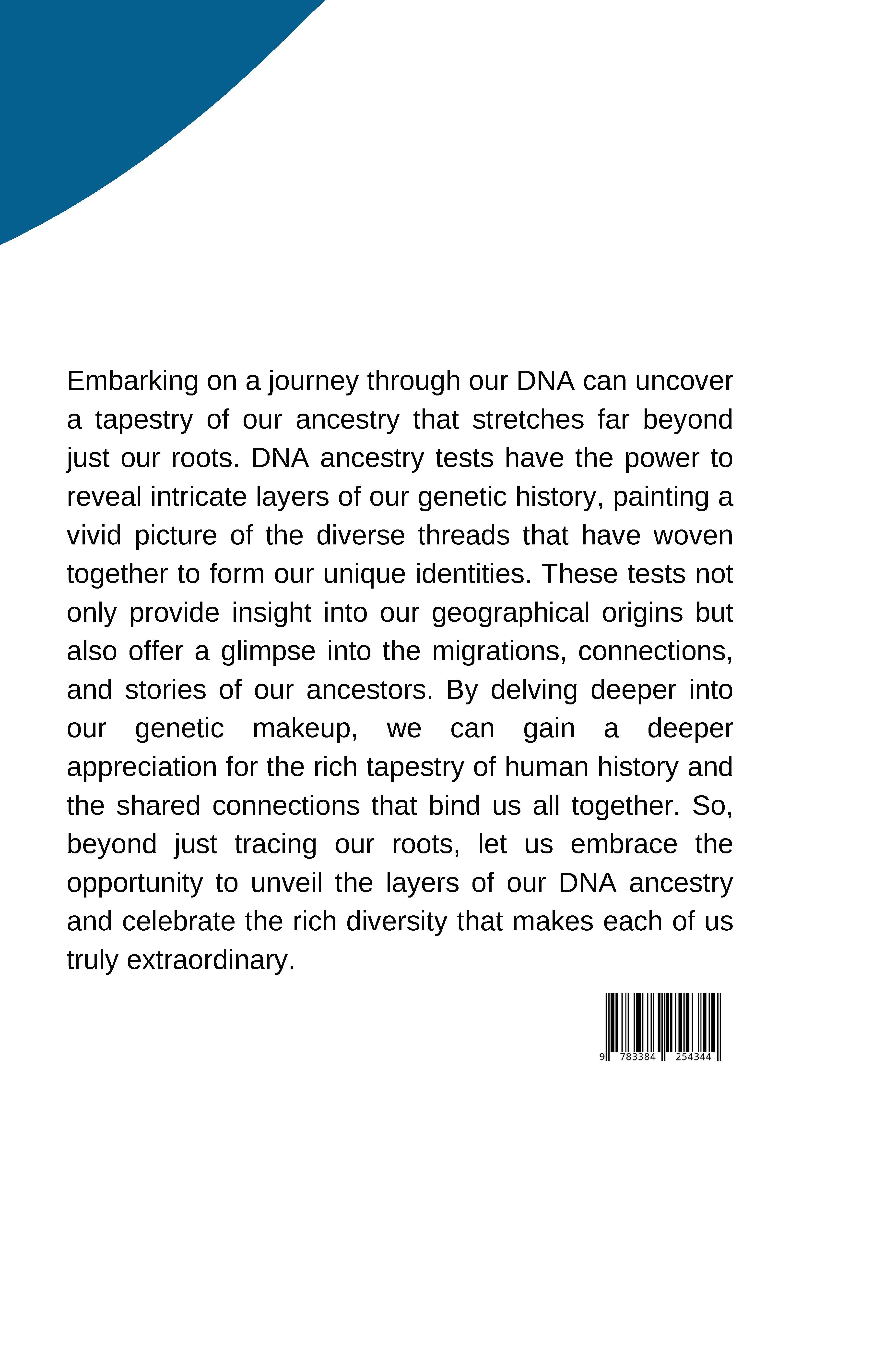 Rückseitencover More Than Just Roots: Unveiling the Layers of DNA Ancestry Tests