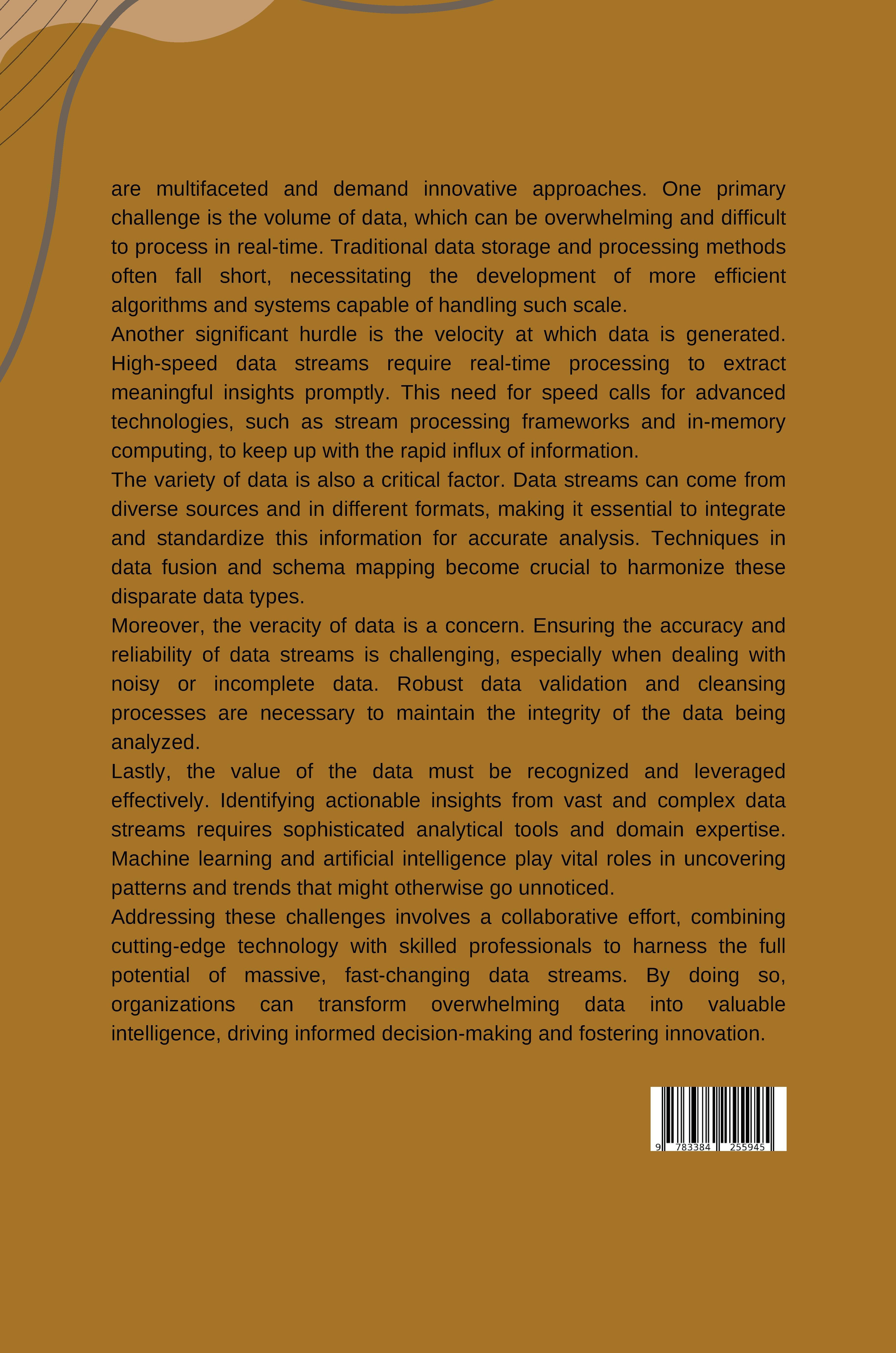 Rückseitencover Unlocking the Power of Streaming Data: Online Learning for Diverse Applications