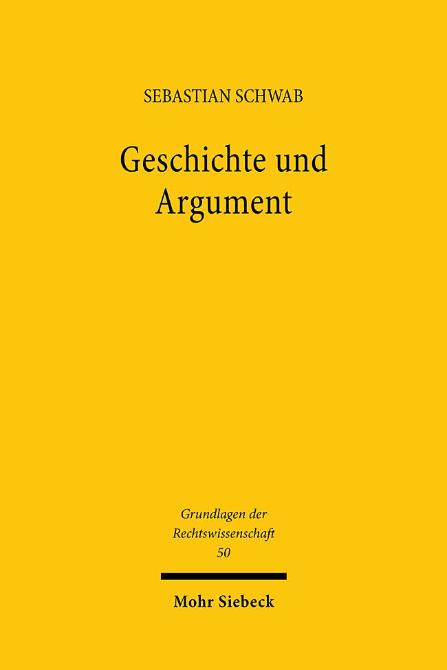 Vorderes Coverbild Geschichte und Argument