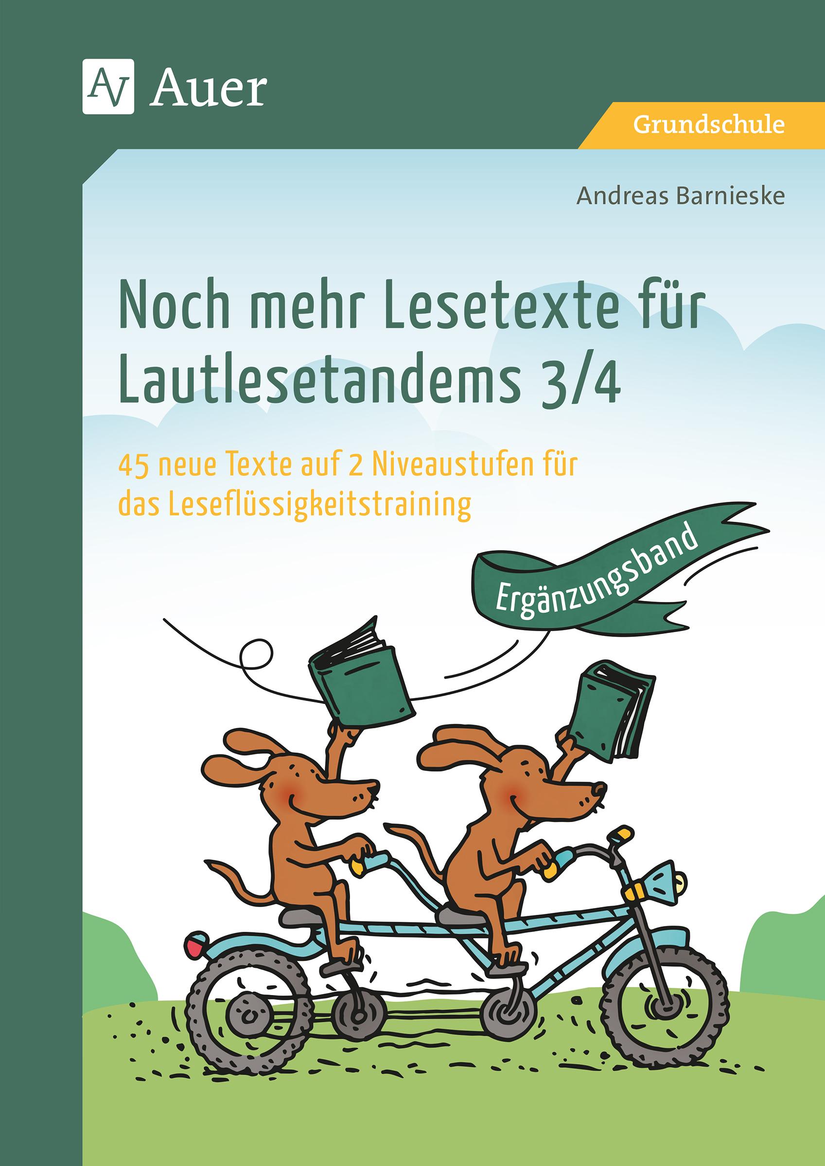 Vorderes Coverbild Noch mehr Lesetexte für Lautlesetandems 3/4