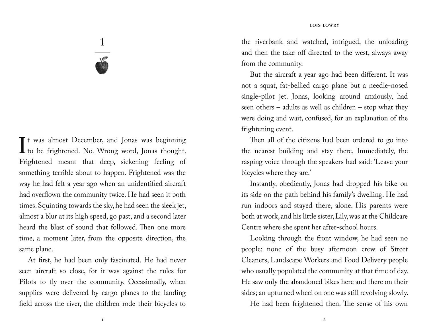 Beispielinhalt (Bild) The Giver