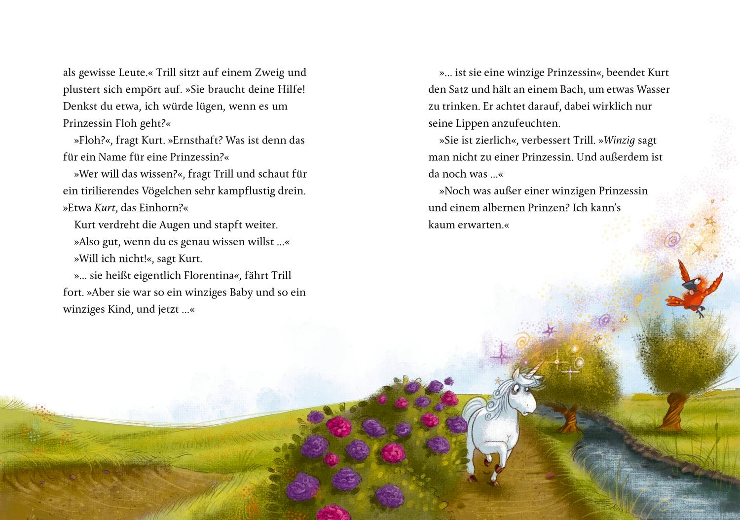 Beispielinhalt (Bild) Kurt, Einhorn wider Willen 1. Wer möchte schon ein Einhorn sein?