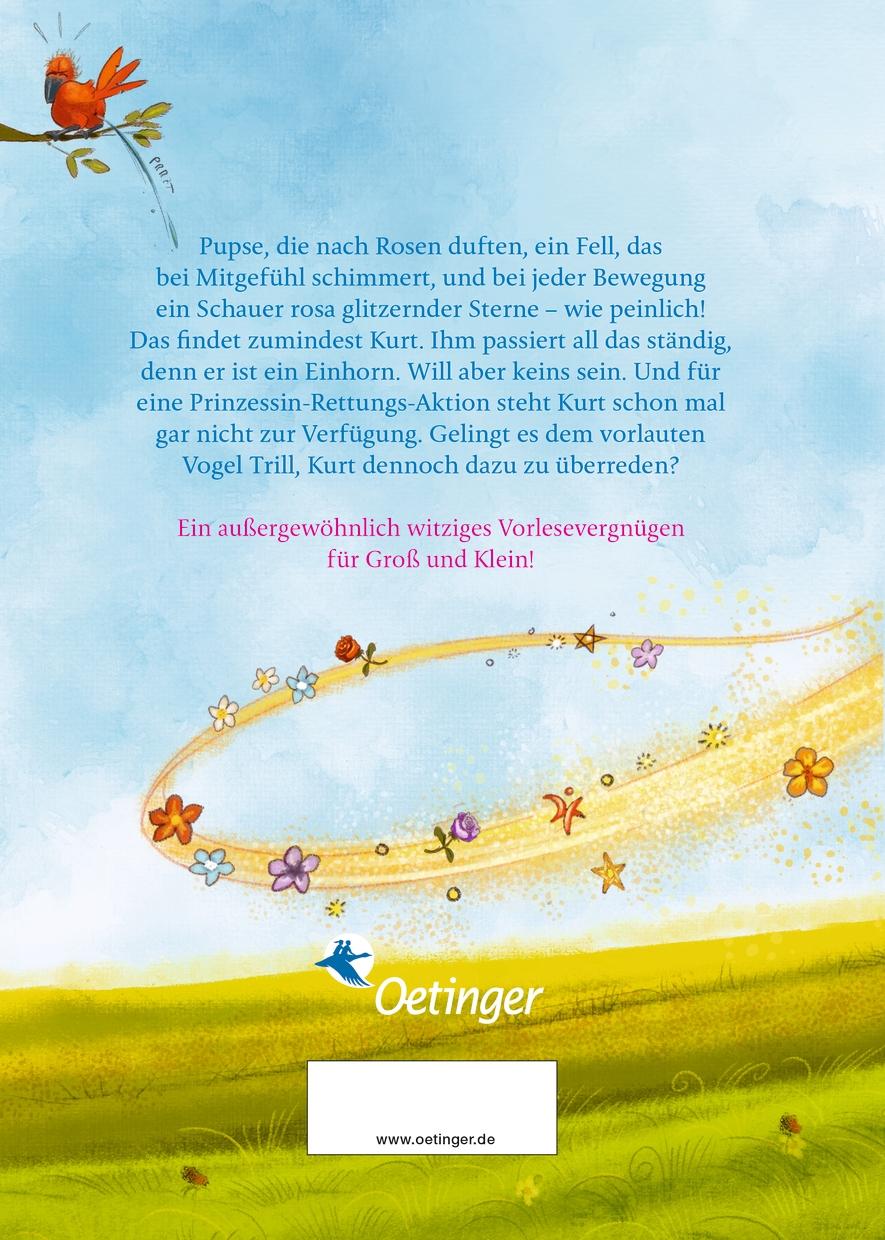 Rückseitencover Kurt, Einhorn wider Willen 1. Wer möchte schon ein Einhorn sein?
