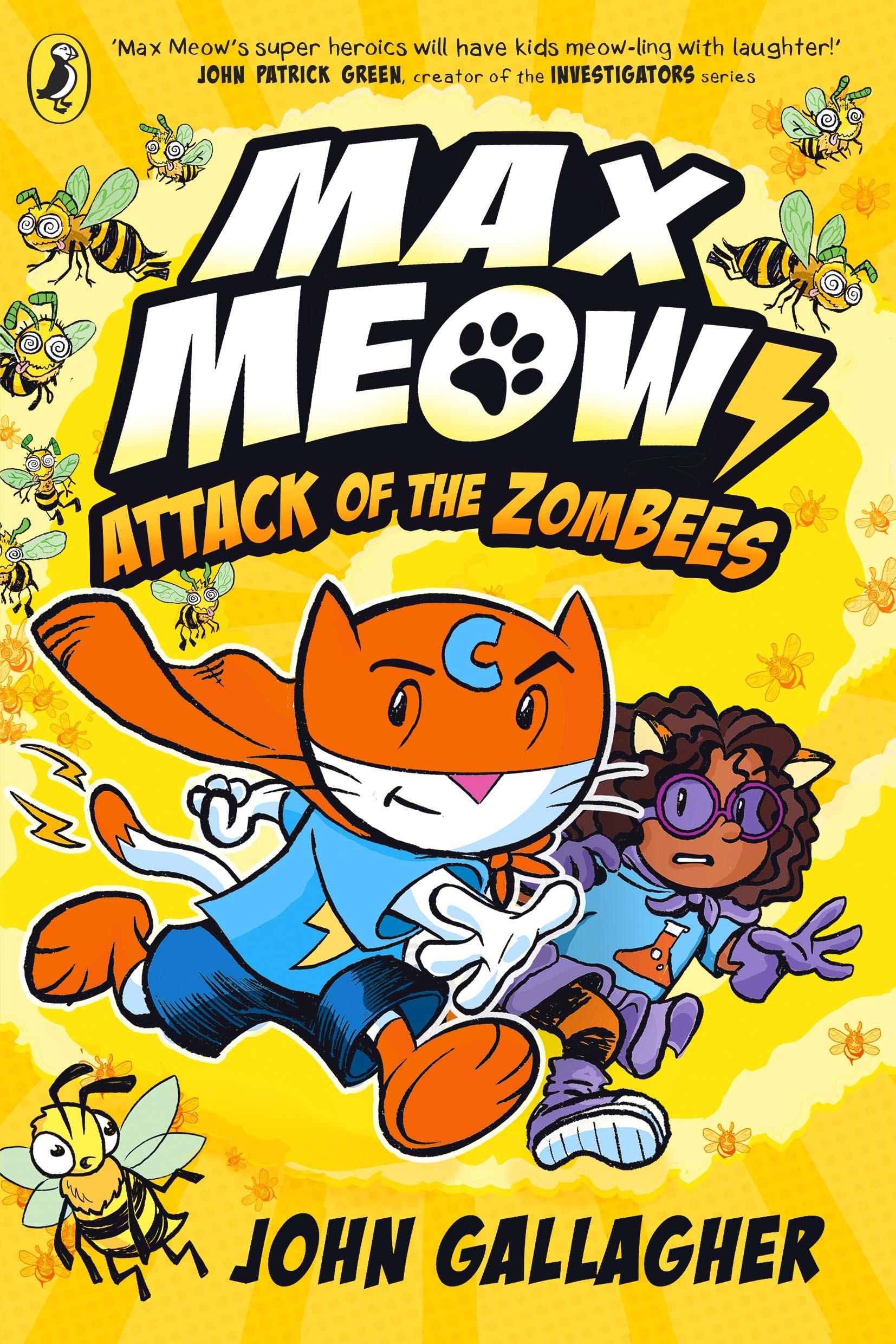 Vorderes Coverbild Max Meow Book 05: Attack of the ZomBEES