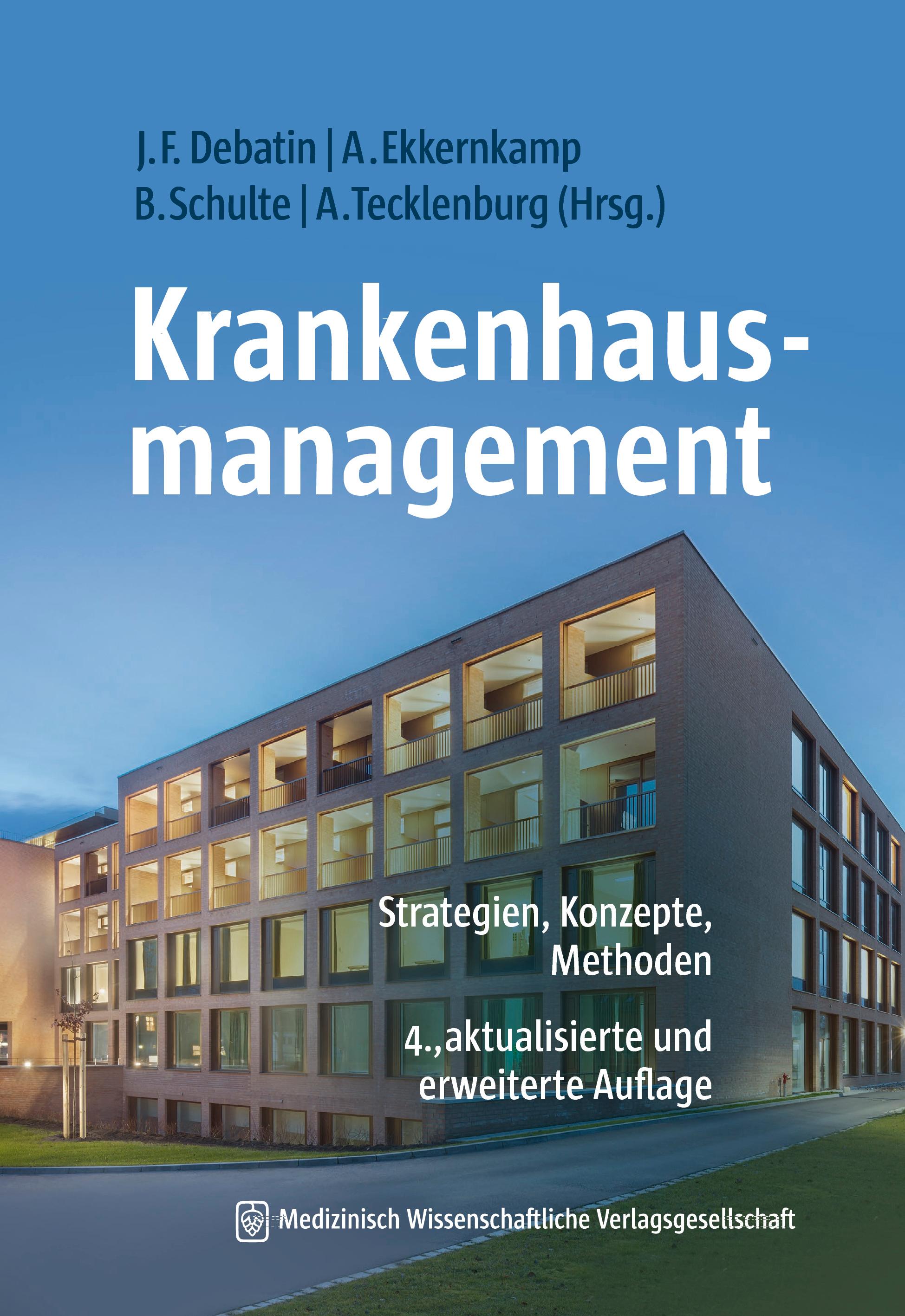 Vorderes Coverbild Krankenhausmanagement Studienausgabe