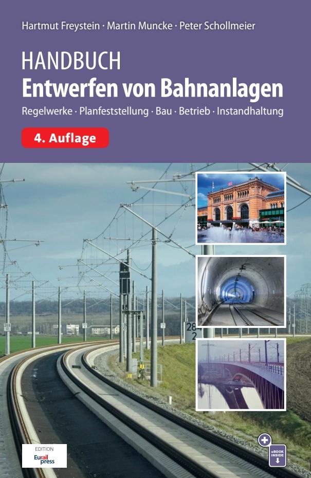 Vorderes Coverbild Handbuch Entwerfen von Bahnanlagen