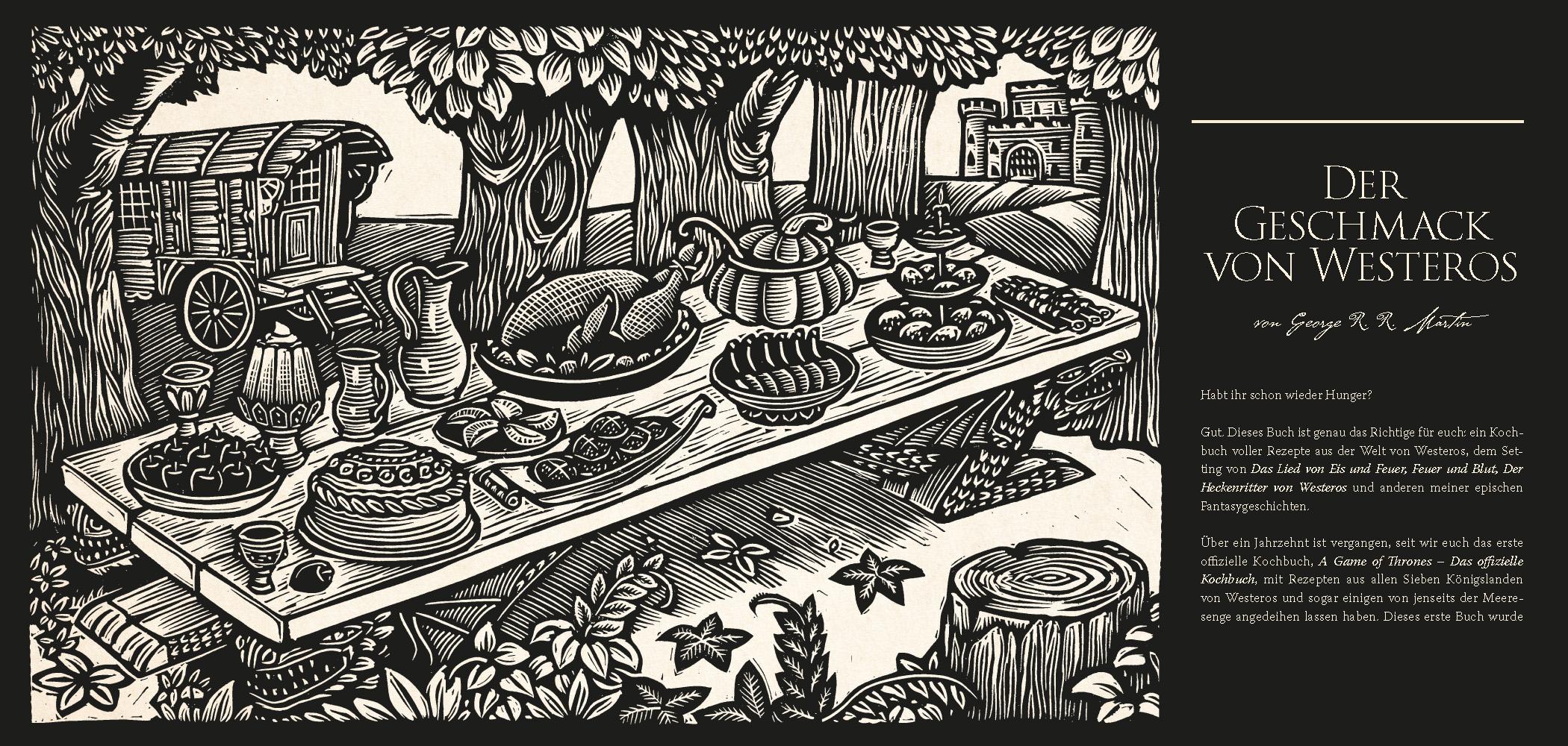 Beispielinhalt (Bild) Rezepte aus Westeros und Essos