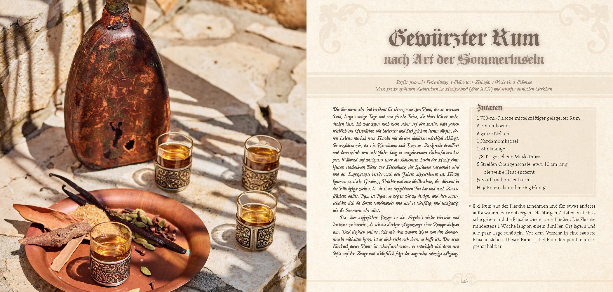 Beispielinhalt (Bild) Rezepte aus Westeros und Essos