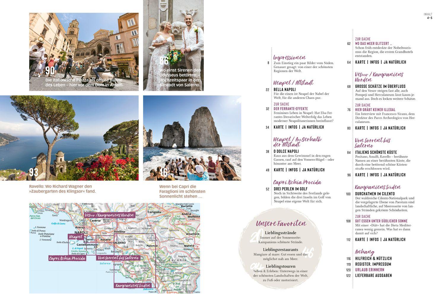 Beispielinhalt (Bild) DUMONT Bildatlas Golf von Neapel