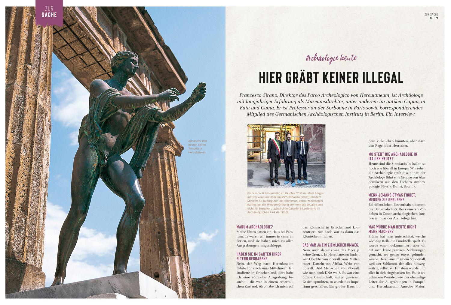 Beispielinhalt (Bild) DUMONT Bildatlas Golf von Neapel