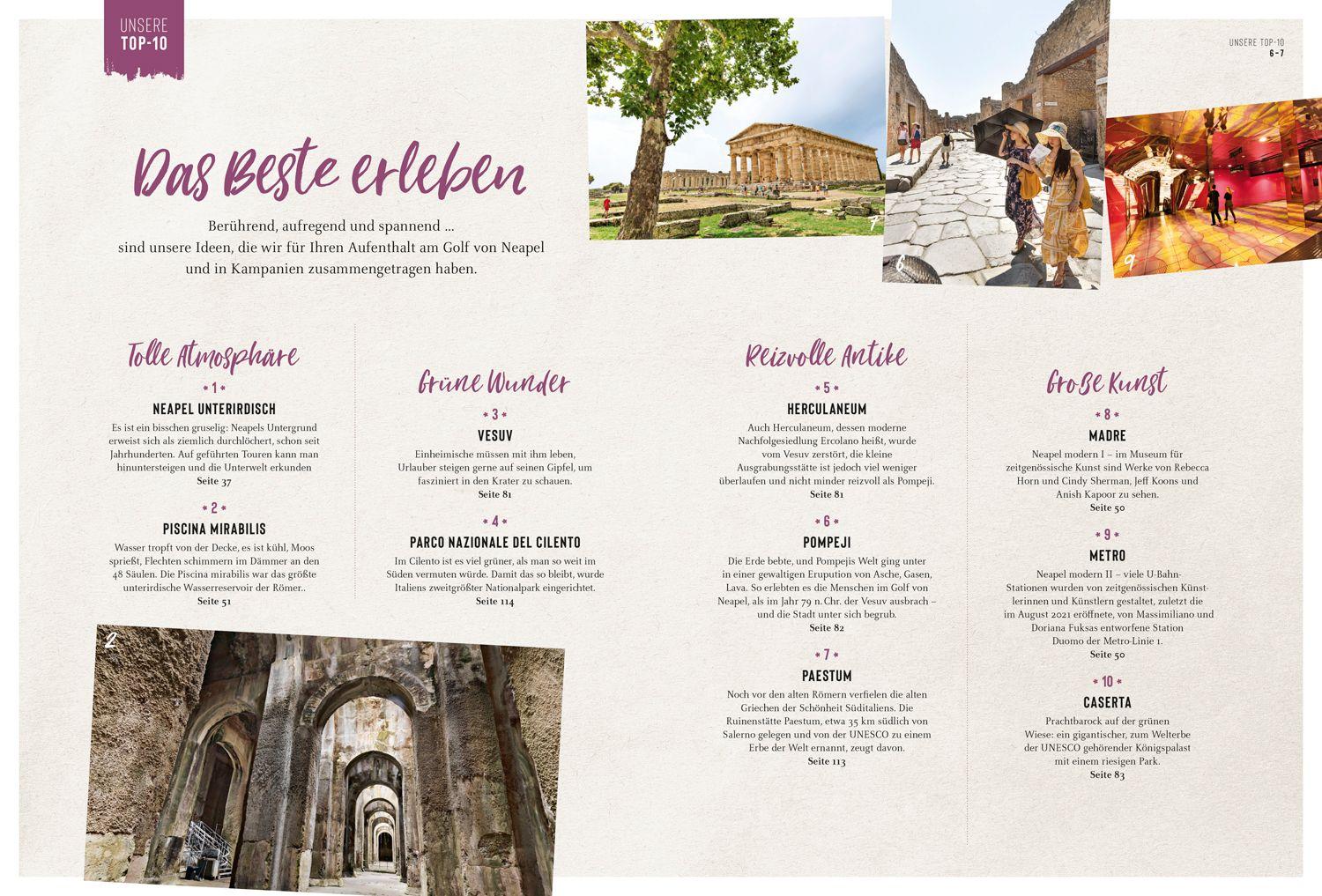 Beispielinhalt (Bild) DUMONT Bildatlas Golf von Neapel