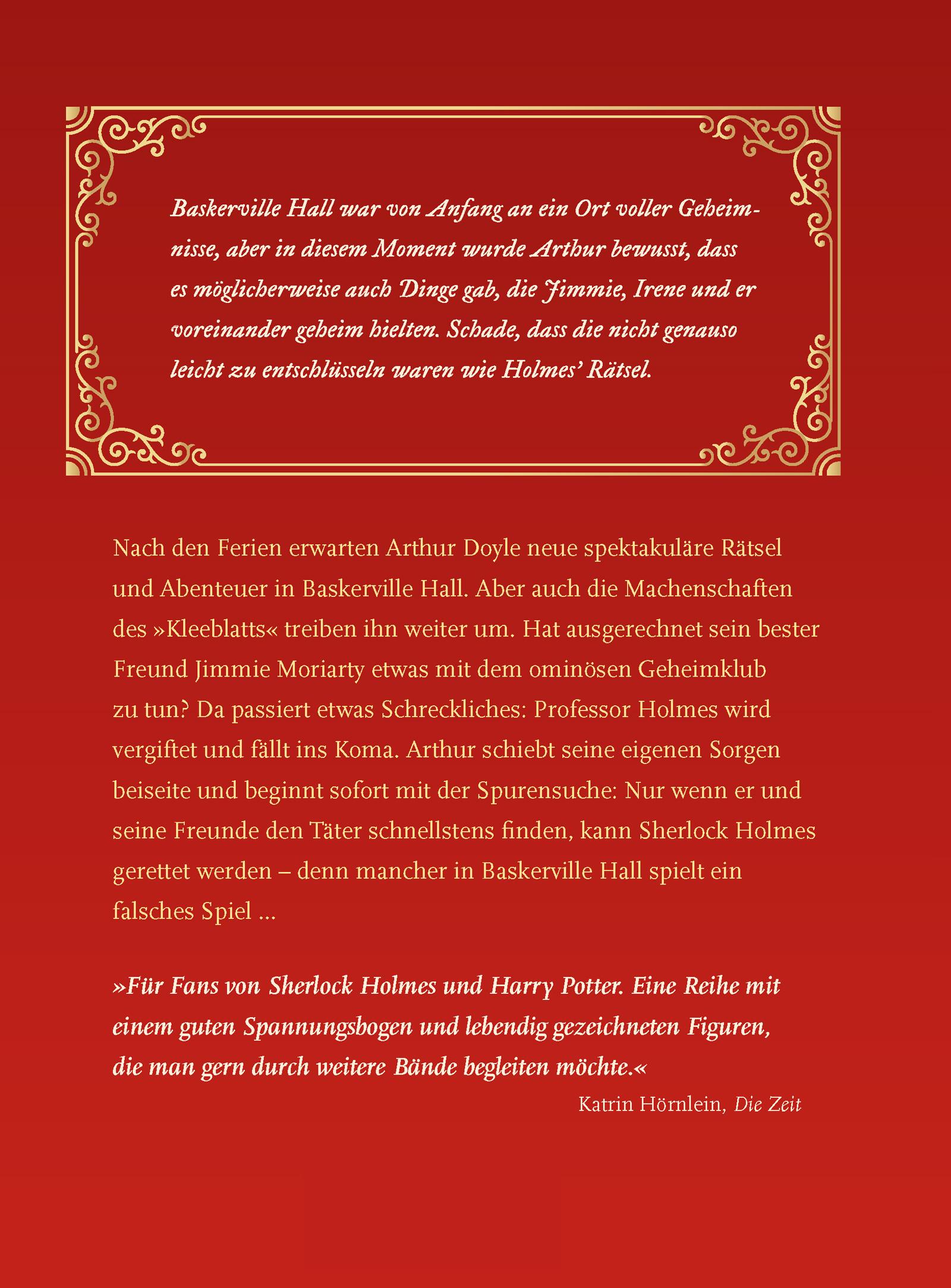 Beispielinhalt (Bild) Baskerville Hall - Das geheimnisvolle Internat der besonderen Talente: Das Zeichen der Fünf