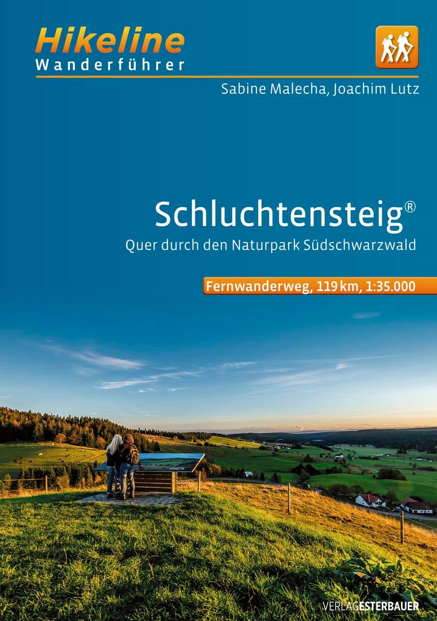 Vorderes Coverbild Wanderführer Schluchtensteig