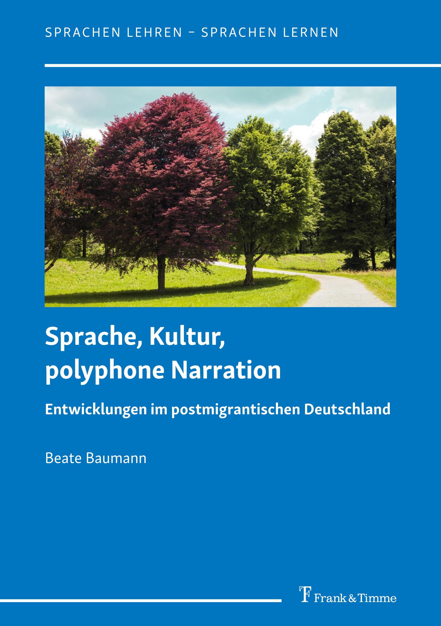 Vorderes Coverbild Sprache, Kultur, polyphone Narration