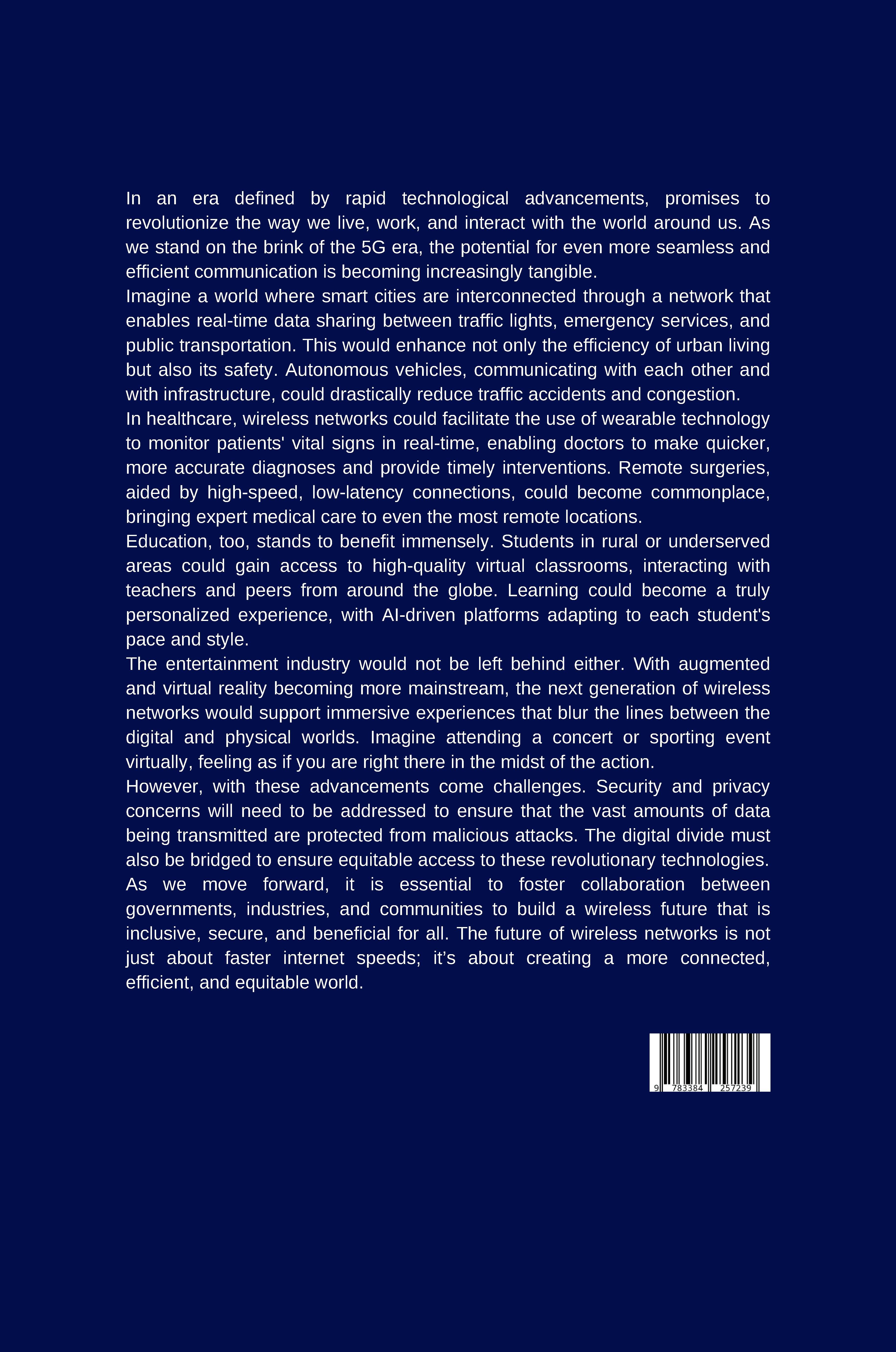 Rückseitencover Connecting and Perceiving: The Future of Wireless Networks