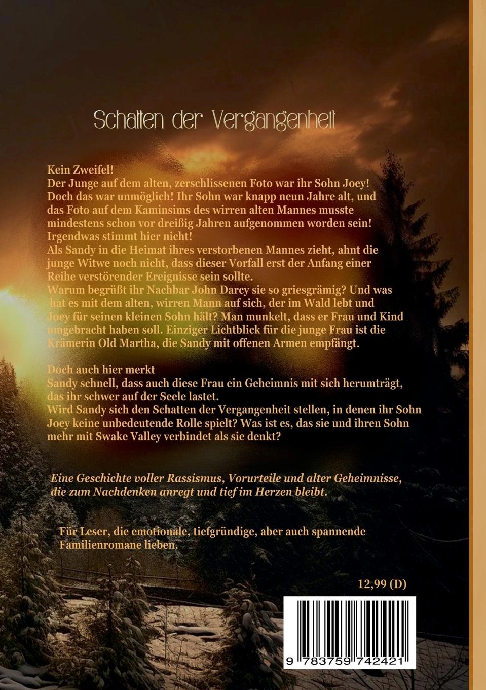 Rückseitencover Schatten der Vergangenheit